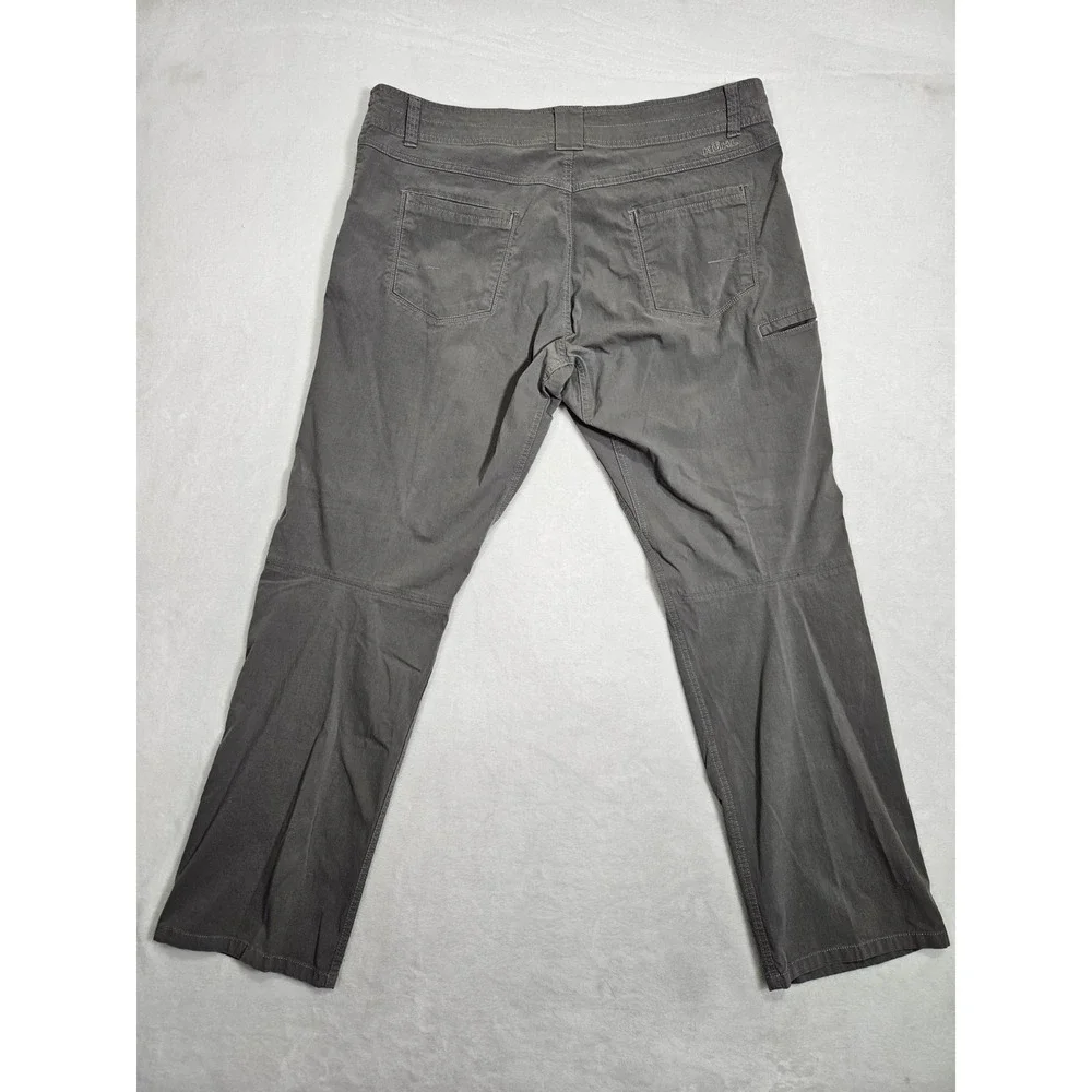 Kuhl Men's Slax Light Gray Legendary Lightweight Active Pants Size 40x32 Chino